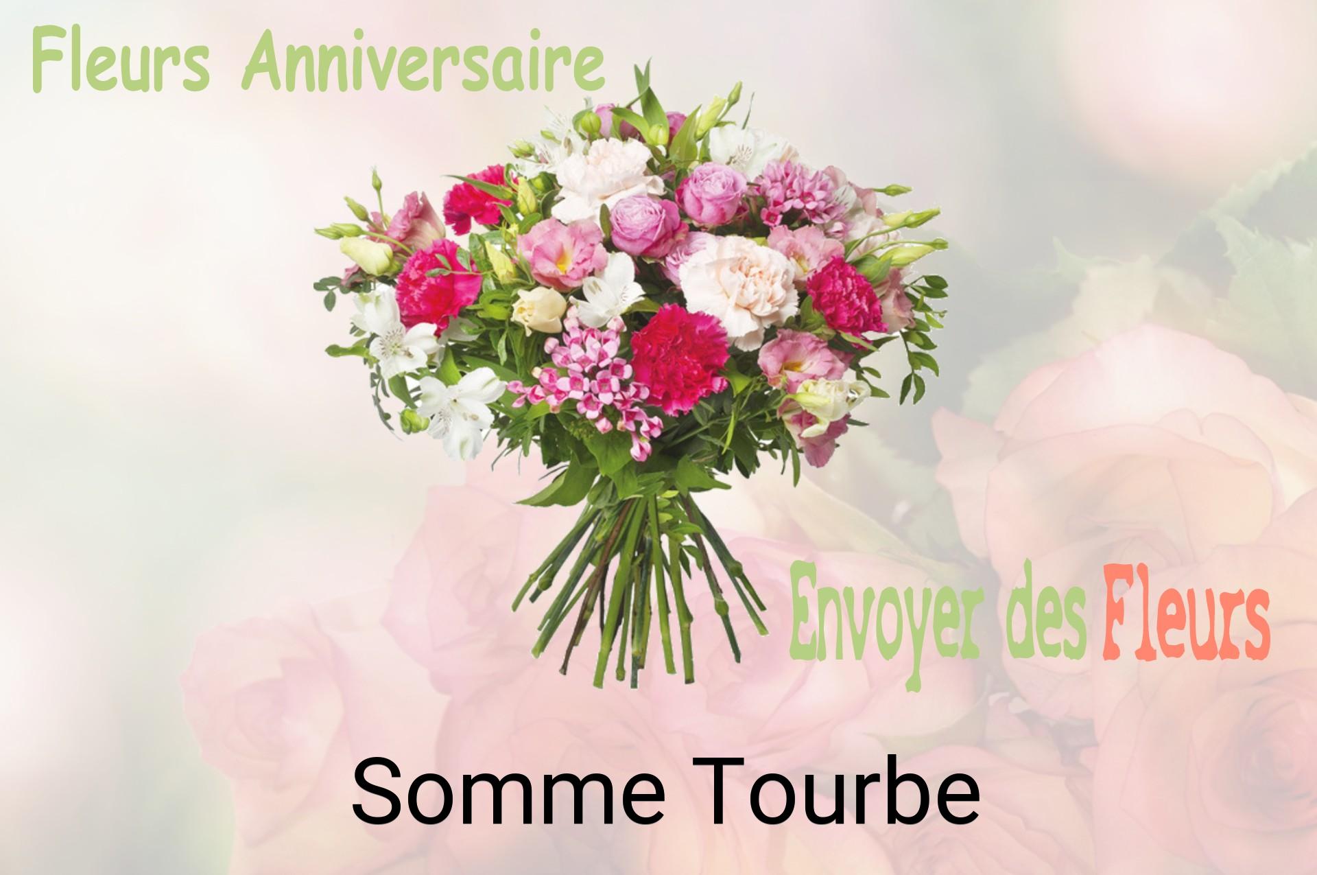 Bouquet de fleurs d’anniversaire livré à Somme-Tourbe